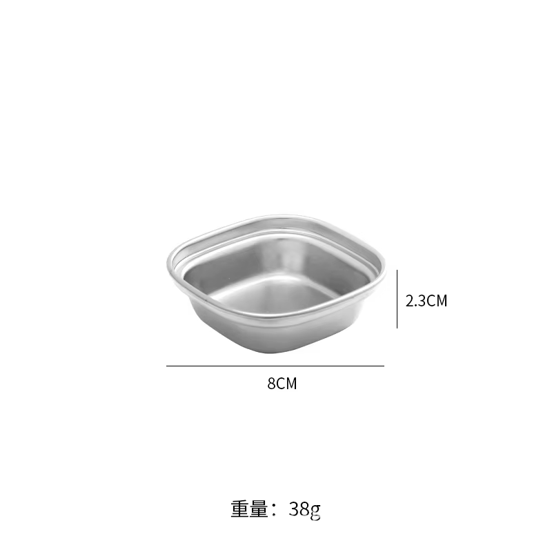Plateau de cuisson en acier inoxydable 304, avec support pour gâteaux, barbecue, avec assiette à Sau