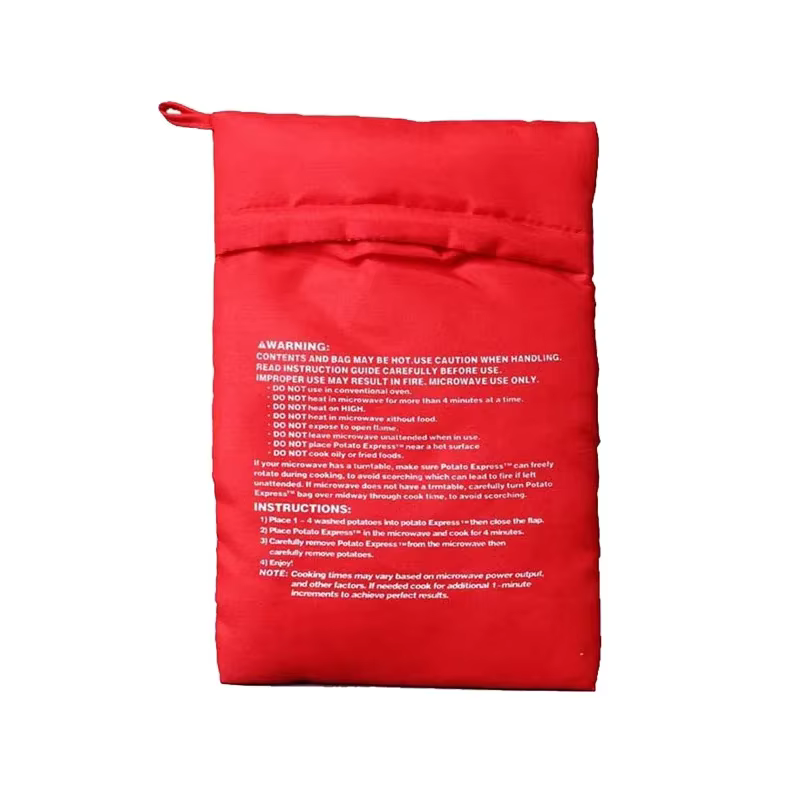 Sac de pommes de terre au micro-ondes réutilisable Express sac de cuiseur de pommes de terre au four