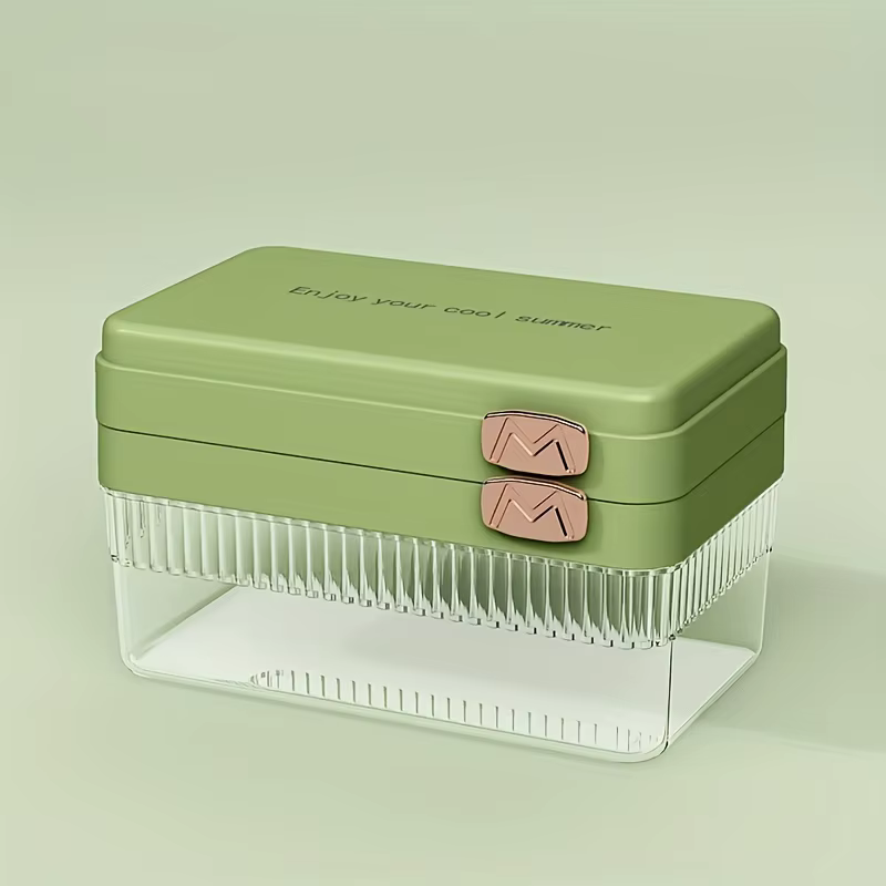 Moule à glaçons Flip & Press – Machine à glaçons en plastique de qualité alimentaire à Double couche