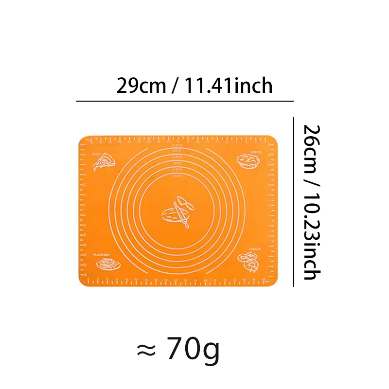 Tapis de pâtisserie en Silicone antiadhésif, tapis roulant pour pain et biscuits, pétrissage, planch