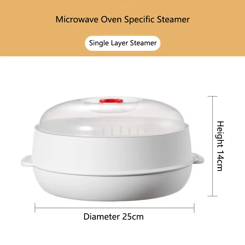 COOKER KING-Cuiseur Vapeur de Grande Capacité, Boîte de Chauffage au Micro-ondes, pour la Maison, la