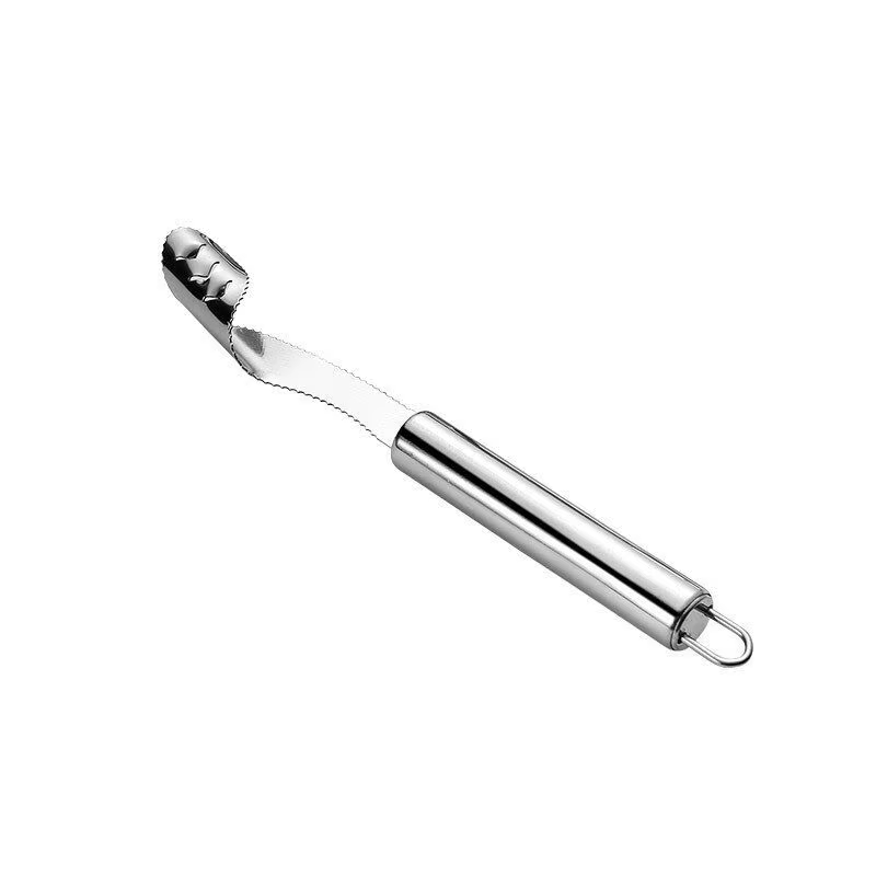 Corer de Chili en acier inoxydable, dissolvant de graines de courge amère, couteau de creusement de 
