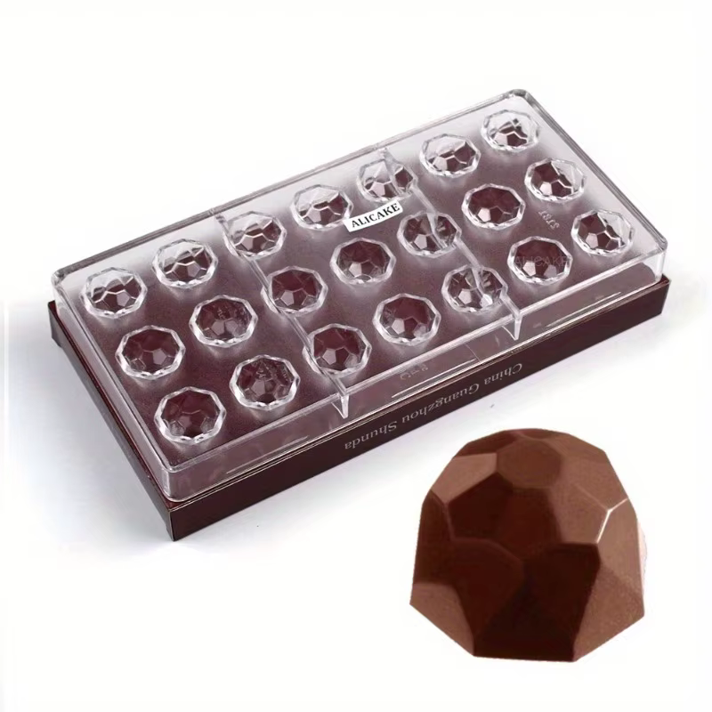 Moule à chocolat en Polycarbonate en forme pour Bonbons bonbons 21 cavités 8 g/pièces, outils de pât