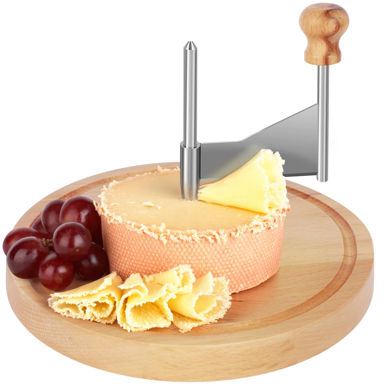 Coupe-fromage en acier inoxydable, rasoir à fromage portatif, râpe à beurre et à fromage, broyeur de