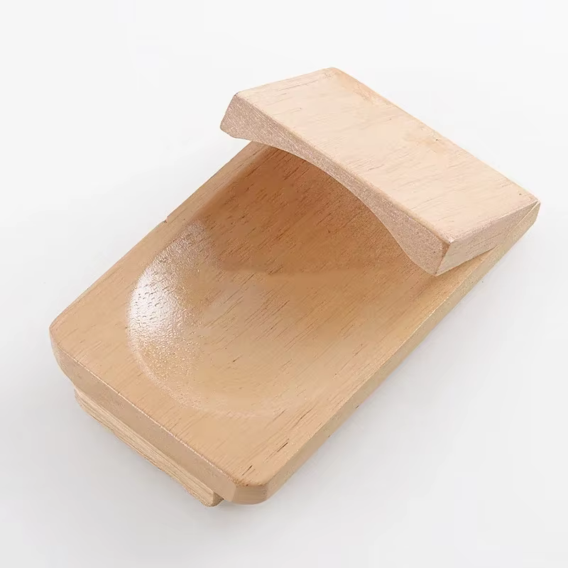 Ouvre-couteaux à huîtres avec manche en bois, coupe-coquille de pétoncle en acier inoxydable avec pi