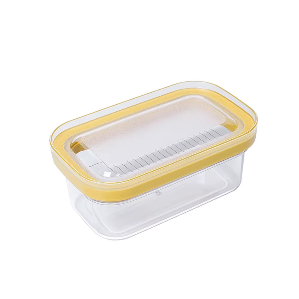 Presse à main domestique, gardien de beurre en plastique anti-rayures, conteneur de tranche de beurr
