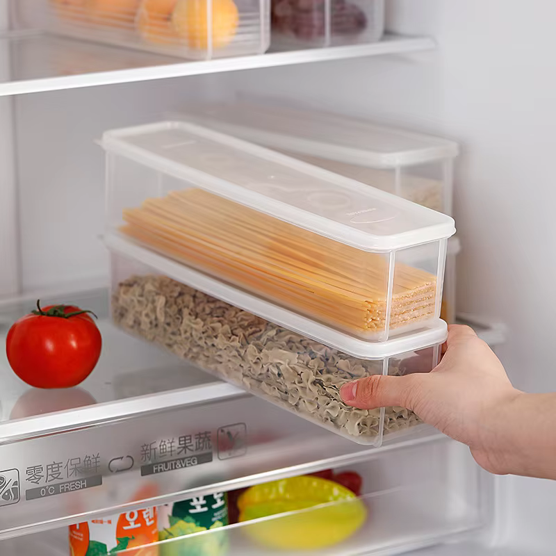 Conteneur de Spaghetti de nouilles de cuisine, boîte de rangement de conservation des céréales domes