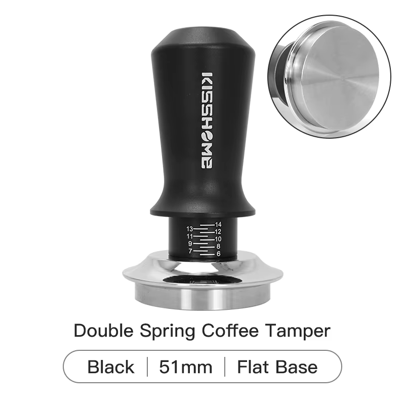 Doseur de café 30lb, pression constante calibrée, Double ressort 51mm 53mm 58mm, accessoires pour ma