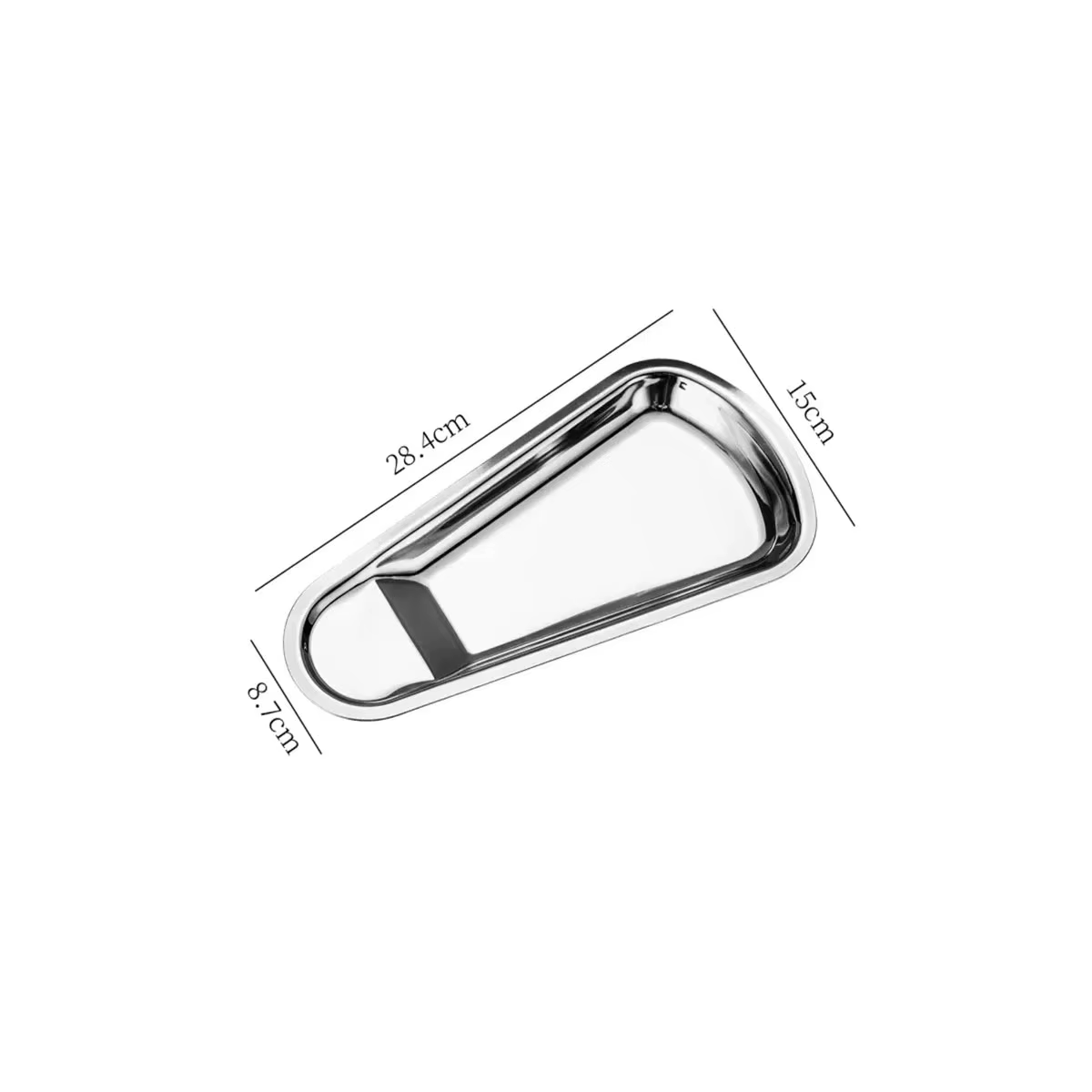 Support de plateau de buffet en acier inoxydable de style coréen, support pour pince à aliments, pin