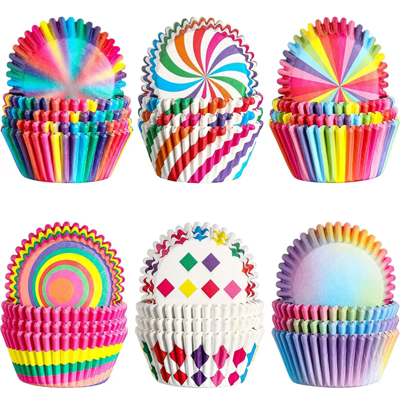 Papier standard pour gâteau à muffins Chi, doublure de cuisson, boîte à muffins, étui à tasses, outi