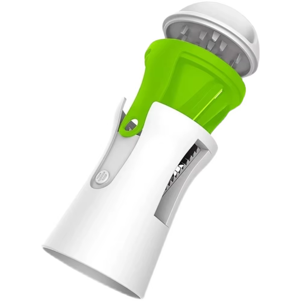 RapDuty-Trancheuse à légumes en spirale en acier inoxydable, éplucheur, coupe-pâtes de courgettes, f