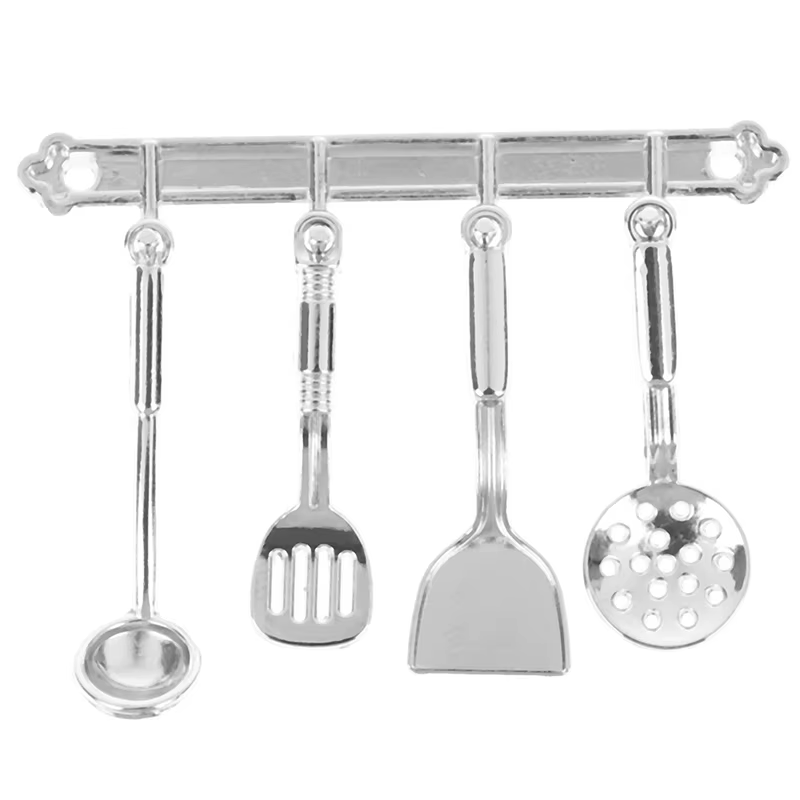 Mini ustensiles de cuisine miniatures, maison de courses de cuisine, outils miniatures, meubles de c