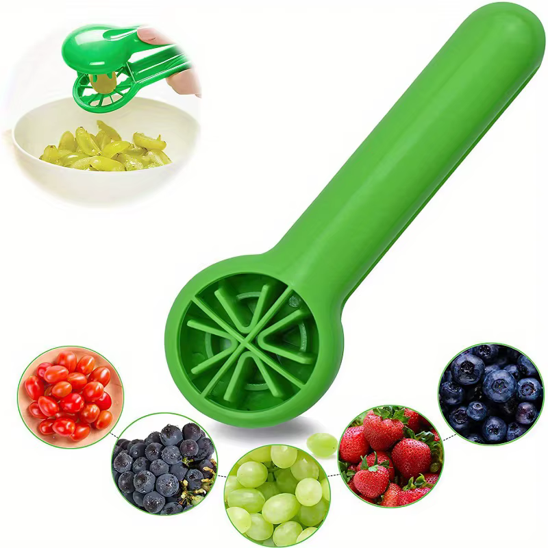 Trancheuse de fruits manuelle sûre et facile-coupeur multifonctionnel de baies et de raisin, outil d