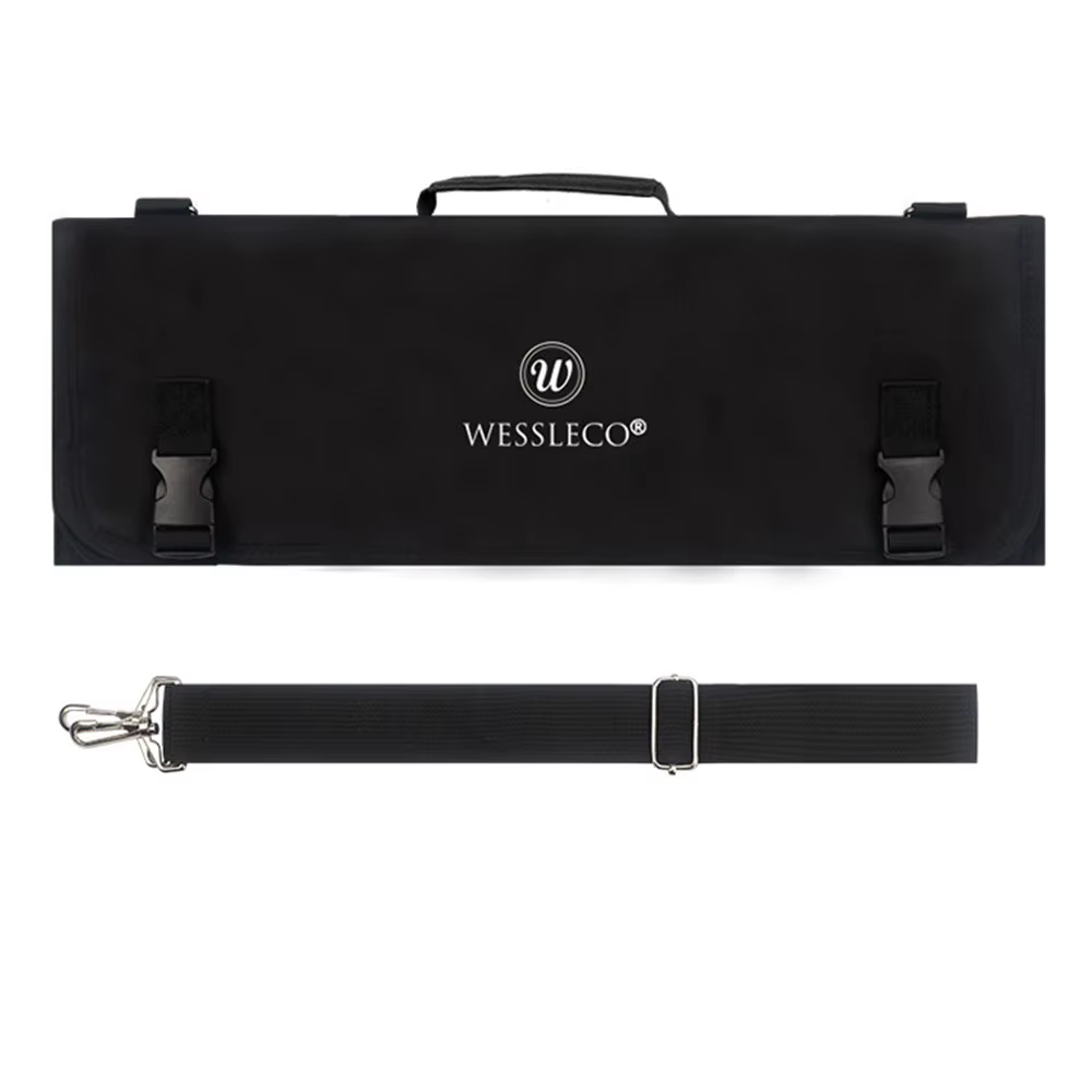 WESSLECO-Sac à couteaux de chef Oxford, étui de transport de voyage, support de rangement pour gril