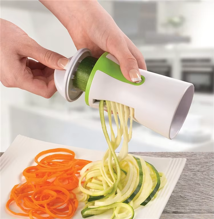 1 spiraleur à légumes robuste, trancheuse à légumes, spiraleur à légumes, coupe-légumes, fabricant d