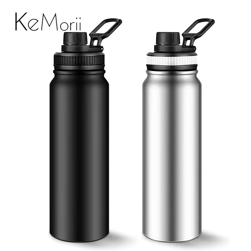 Bouteille Thermos Portable 600/800/1000ML, tasse de voyage en acier inoxydable 304, flacon sous vide