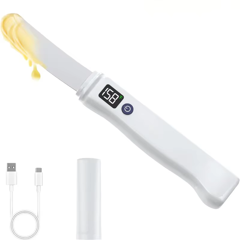 Couteau à beurre chauffant, trancheur de fromage, outils d'épandage électrique rechargeables par USB