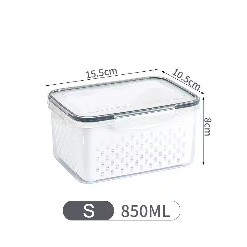 Boîte de rangement pour réfrigérateur, organisateur de réfrigérateur, conteneur de fruits et légumes