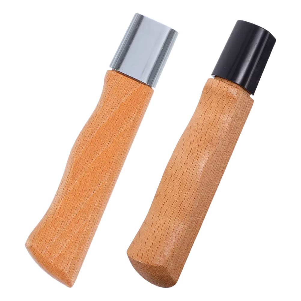 2 pièces manche de couteau en bois anti-dérapant poignées de couteau en palissandre poignées de remp