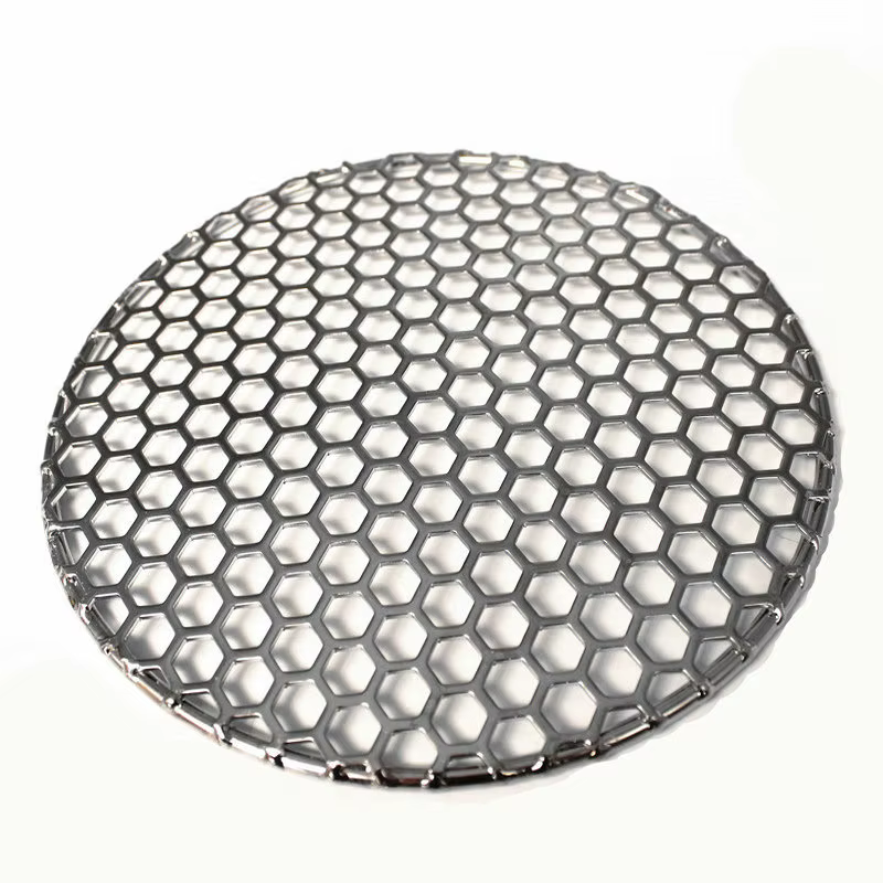 Grille de Barbecue ronde en acier inoxydable 304, 10-40CM de diamètre, qualité alimentaire, grille à