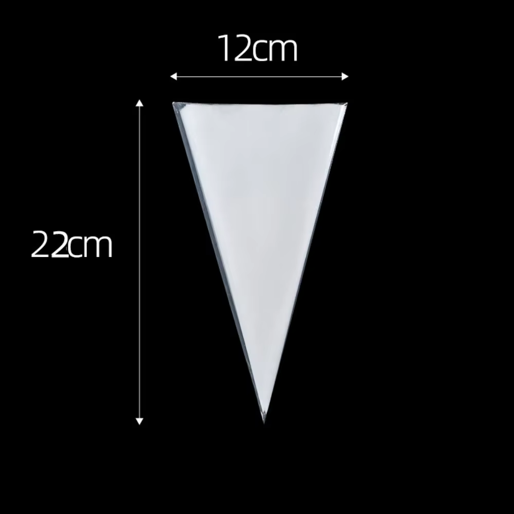 50 pièces/ensemble nouveau sac à douilles jetable Transparent multifonction pâtisserie Pipette sac c