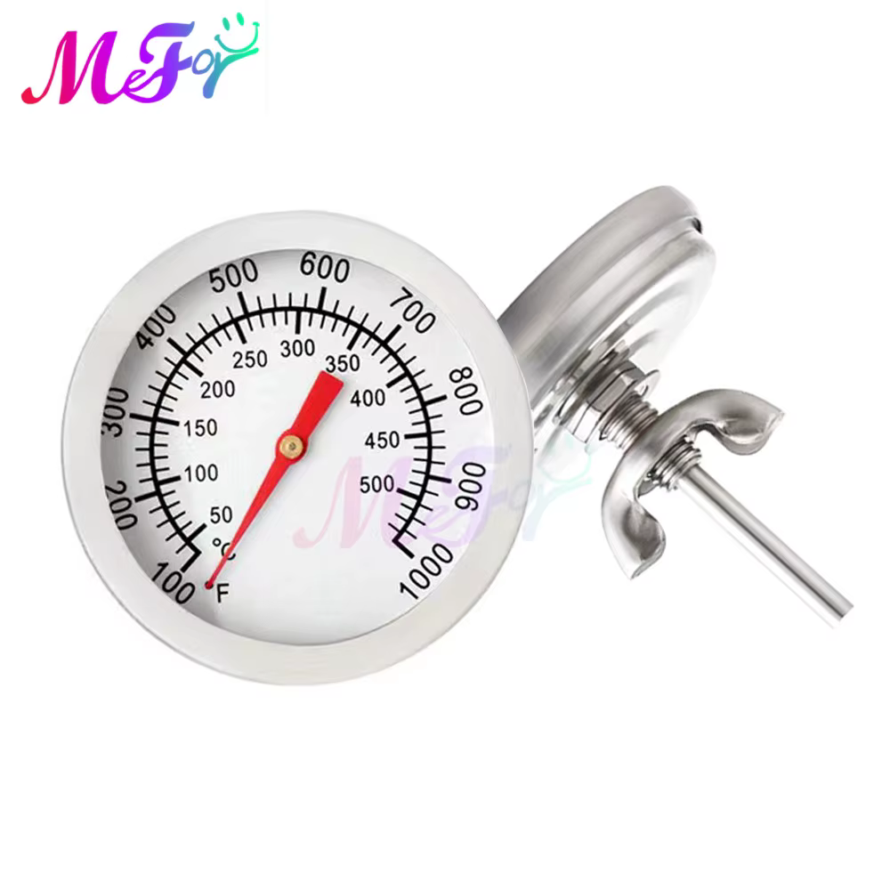 Thermomètre de four de cuisine 52 mm 50-500 degrés Celsius 400 ℃ Poêle à Pizza, gril extérieur, Ba