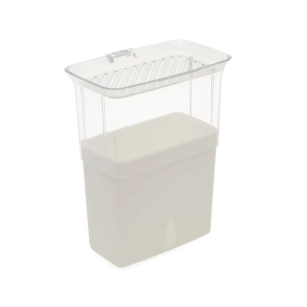 Boîte de conservation hermétique en plastique pour herbes fraîches, grande capacité, anti-écrasement