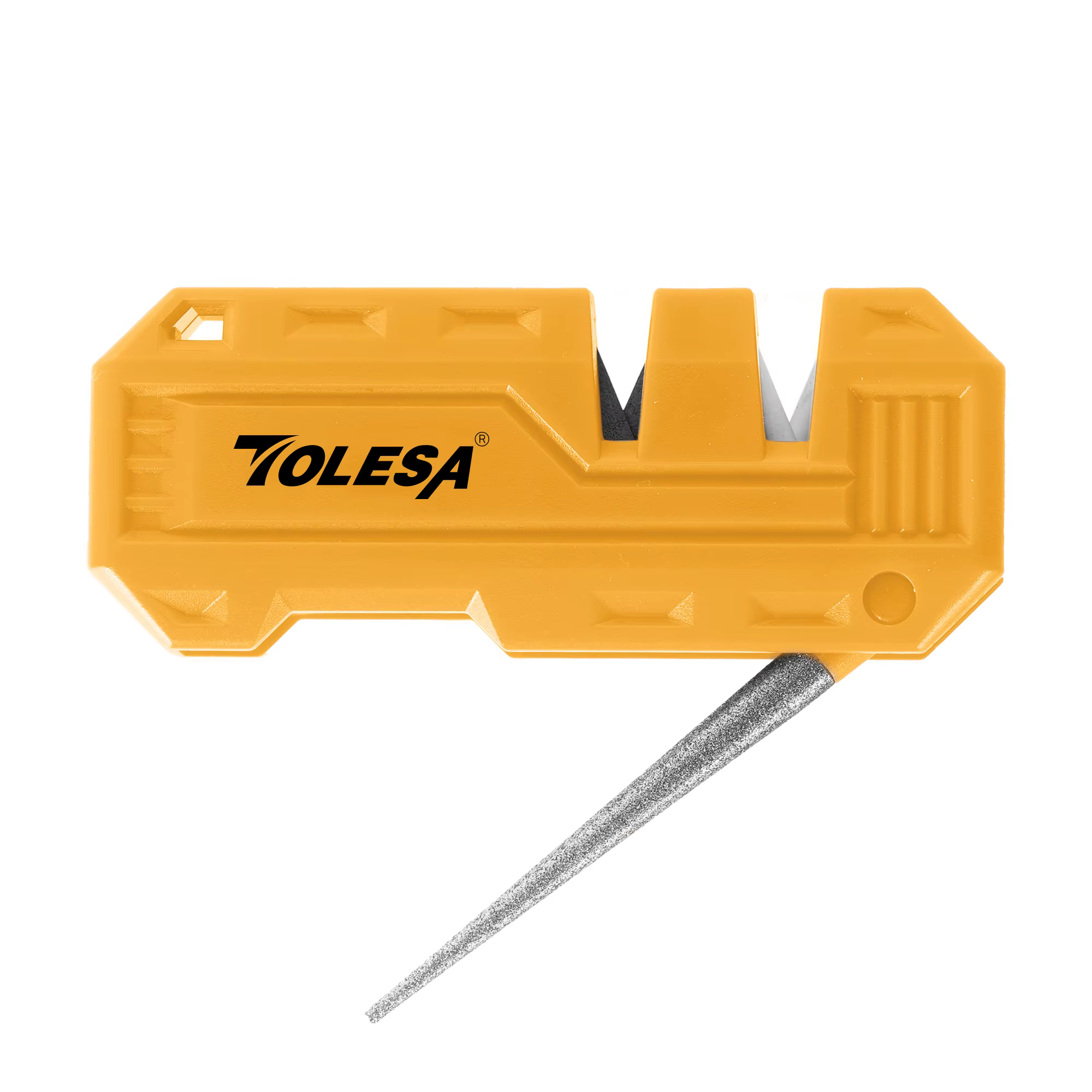 TOLESA-Mini aiguiseur de couteaux de poche 3 en 1, affûtage en diamant, réparation rapide, restaurat