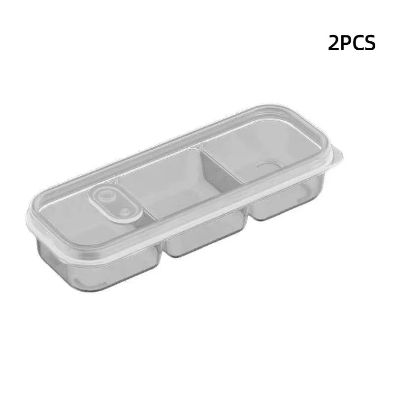 Boîte de rangement pour réfrigérateur, bac à légumes pour repas emballés, plastique de qualité alime