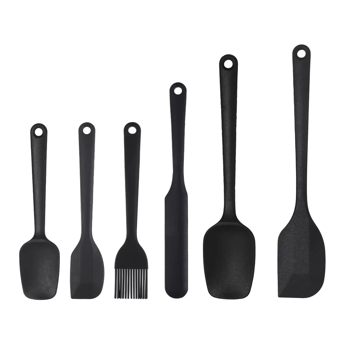 Ensemble d'outils de cuisson en silicone résistant à la chaleur, grattoir à crème, brosse à huile, b