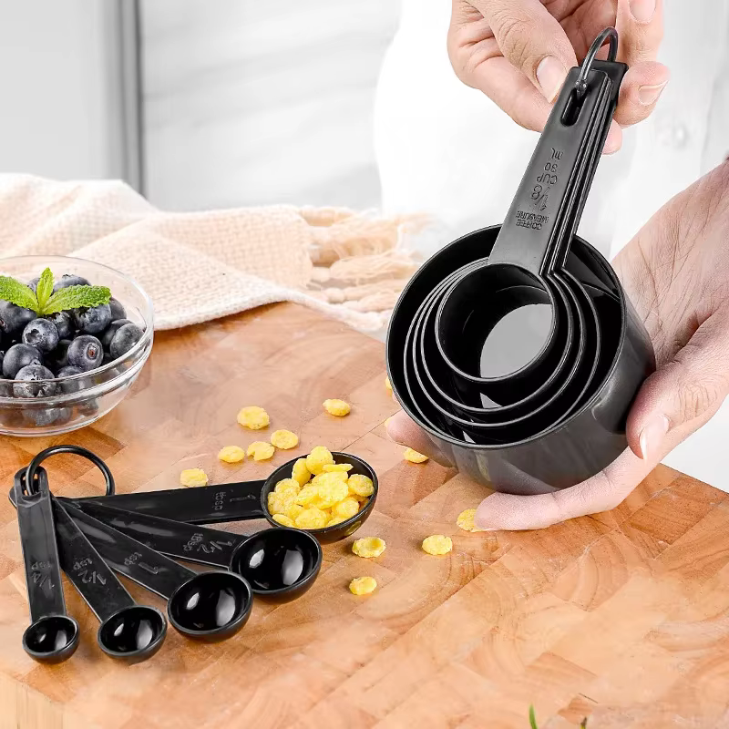 5/10 pièces outils de mesure cuillères à mesurer de cuisine cuillère à café cuillère à sucre gâteau 