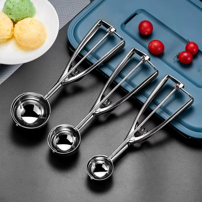 Moule à glaçons multi-styles en acier inoxydable, pelle à boules, moule à glaçons fait à la main, dé