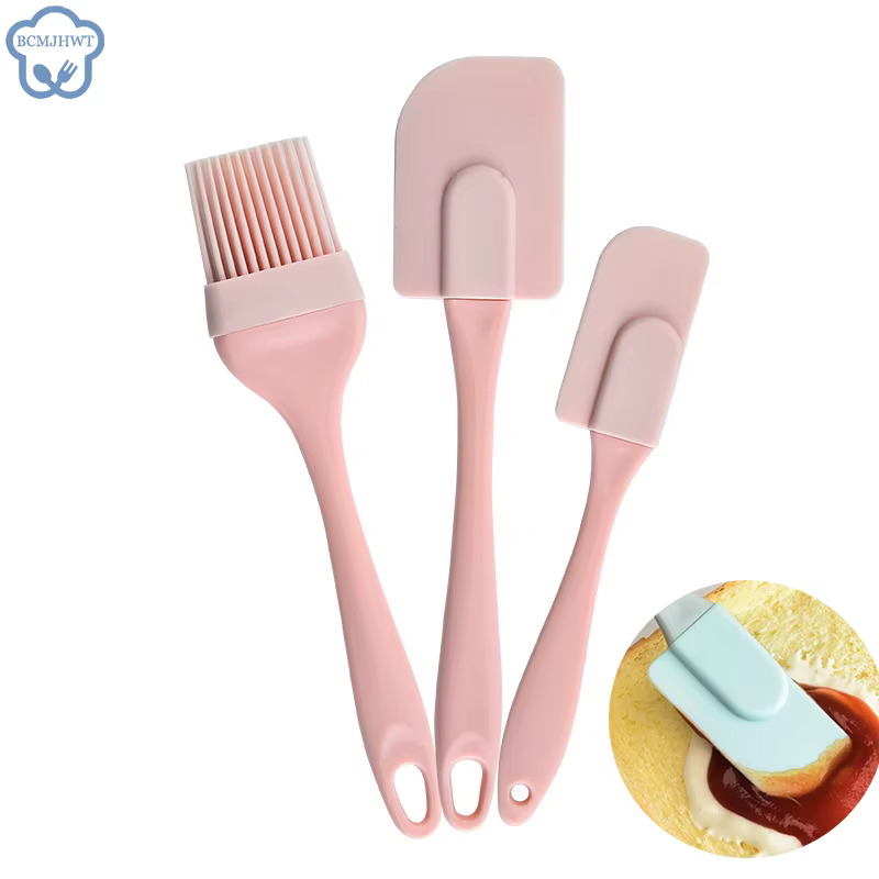 Grattoir à crème antiadhésif en Silicone, bricolage, gâteau à pain, spatule à beurre, mélangeur, bro