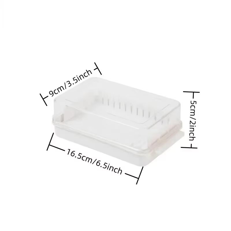 Boîte de rangement de séparation de beurre, couvercle Transparent, boîte de rangement de coupe de be