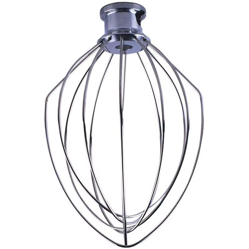 Accessoire fouet en fil métallique ABKJ-5X pour batteur sur socle inclinable Kitchenaid K5AWW 5 Quar