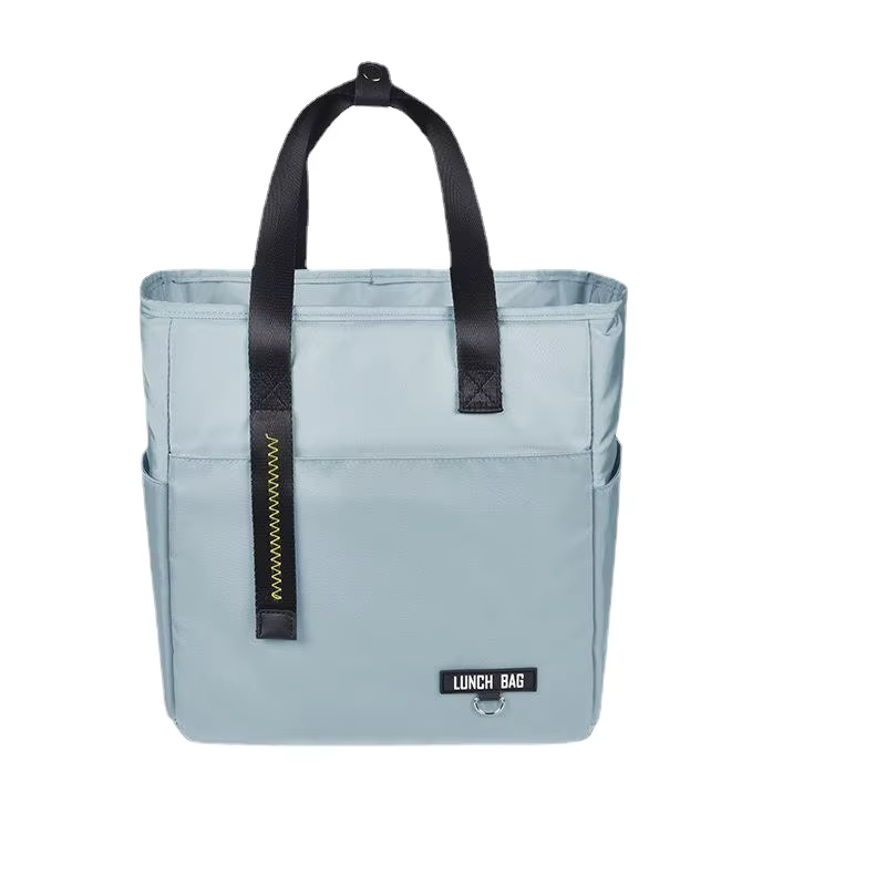 Boîte à déjeuner Bento isolée, sac thermique de grande capacité, sacs de rangement des aliments à fe