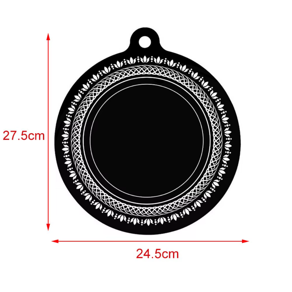 Tapis de protection pour plaque à induction noire, en silicone antidérapant, protection contre l'hui