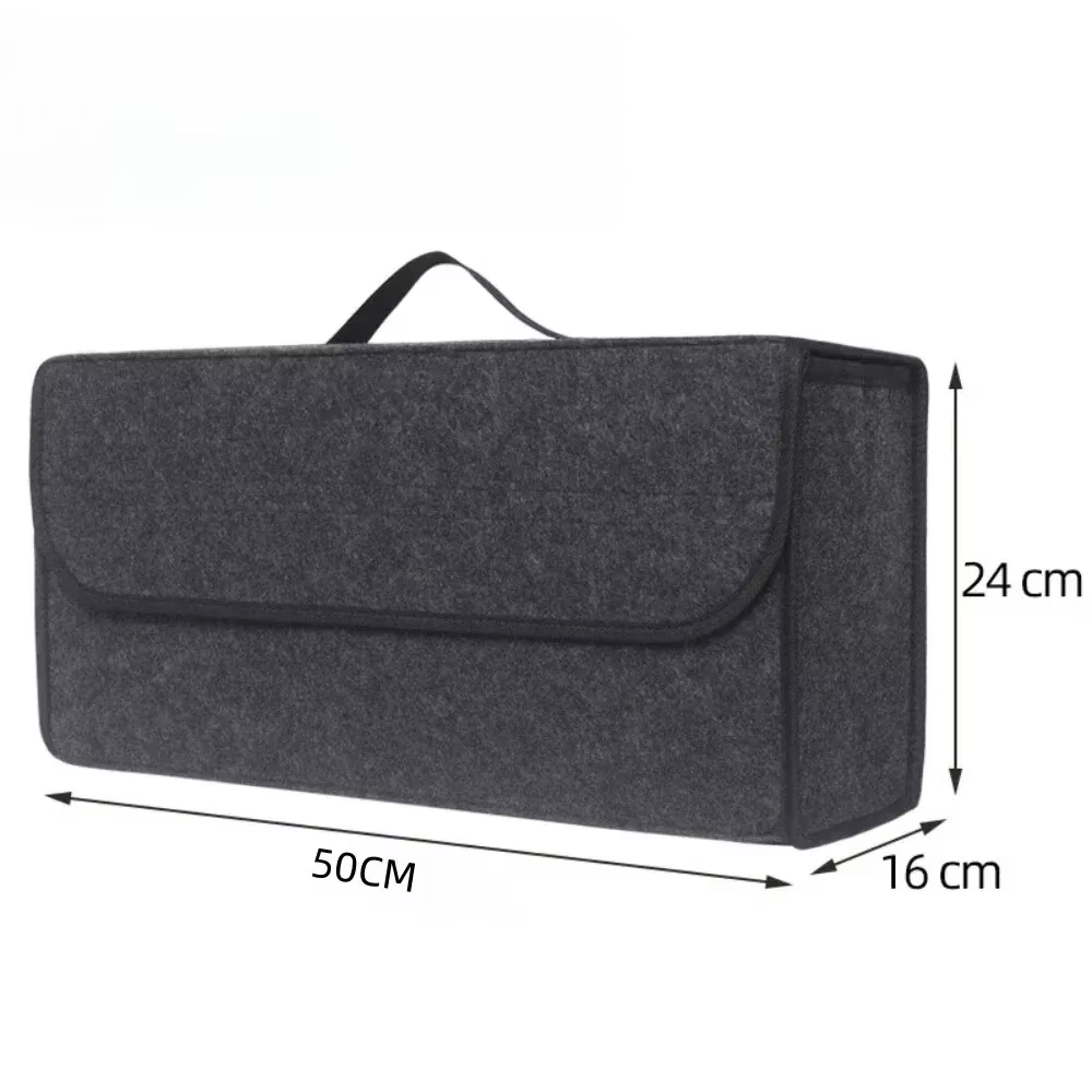 Boîte de rangement accessoires grand compartiment antidérapant coffre organisateur de rangement outi