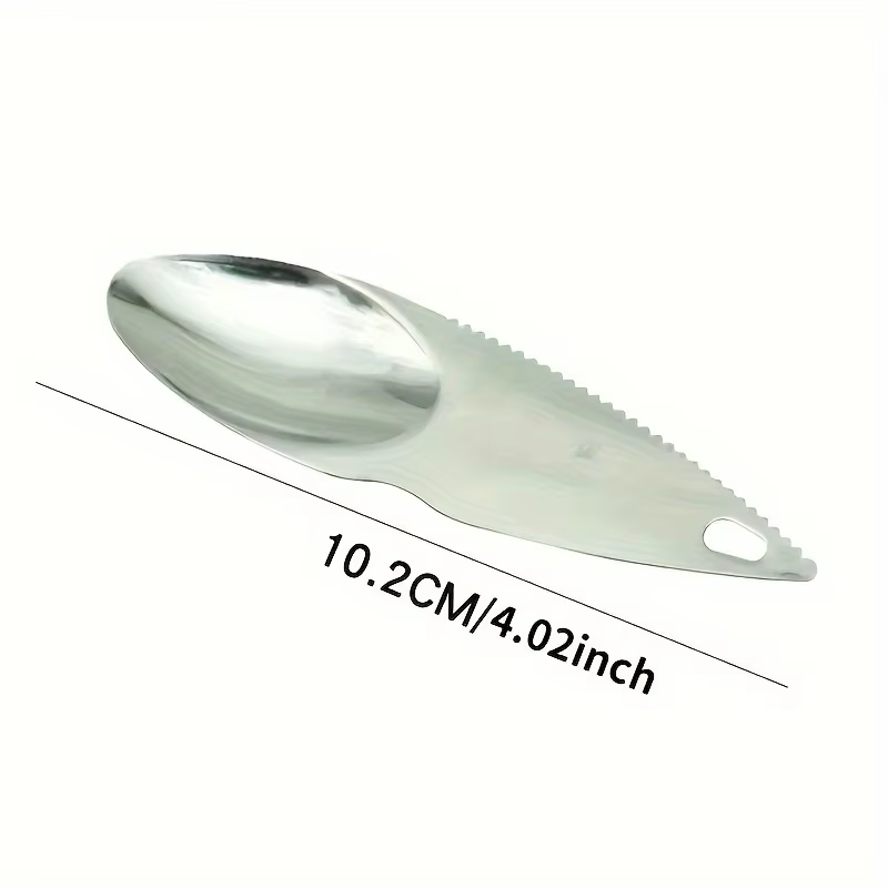 Couteau à kiwi en acier inoxydable, outil facile pour creuser, peler et dénoyaouter les fruits, cuil