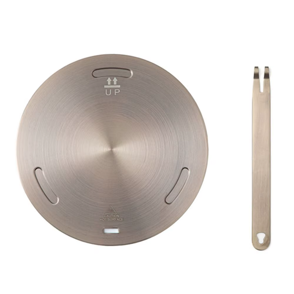 Plaque de Conduction de chaleur pour cuisinière à Induction de cuisine, diffuseur de chaleur en acie