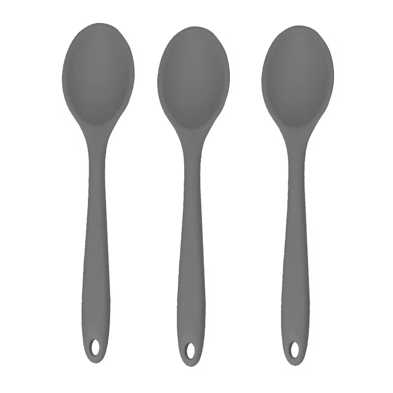 Cuillère à mélanger en Silicone, cuillères à soupe, louche de mélange de cuisine, ustensiles de cuis