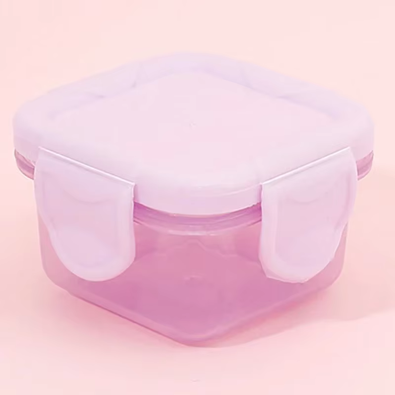 Boîte de rangement de cuisine, petits récipients en plastique, conteneur de stockage des aliments, b