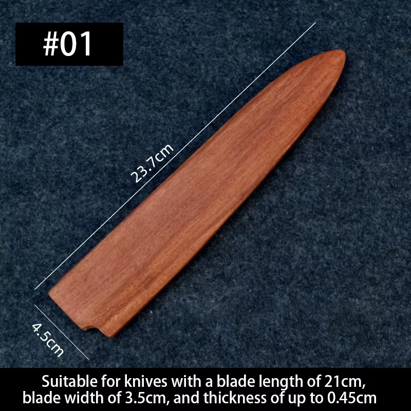 Fourreau de Couteau de Poche en Bois Multifonction, Étui à Sushi de Style Japonais, Couvercle de Pro