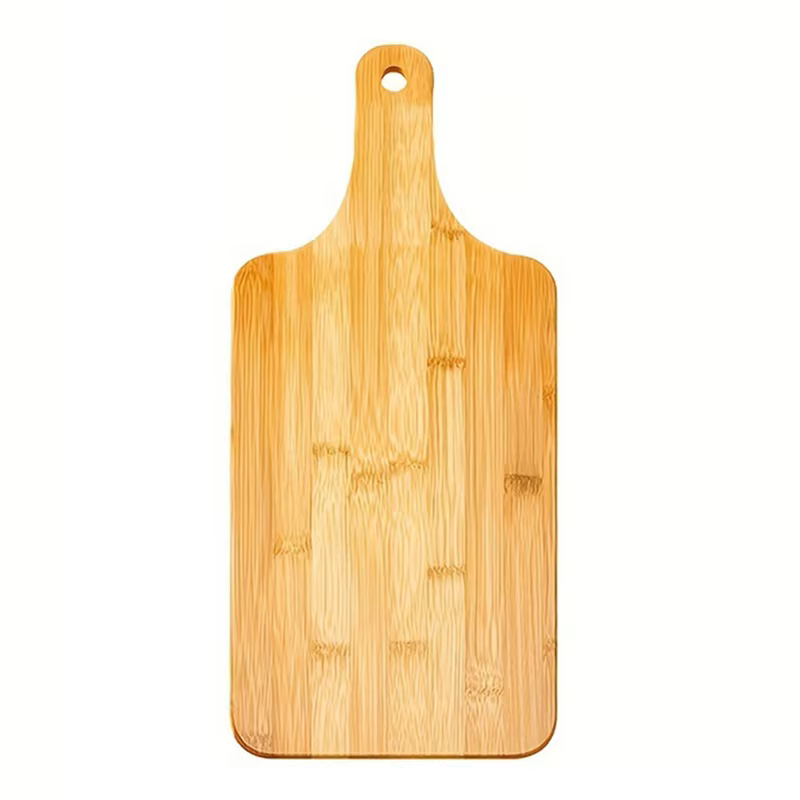 Planche à découper en bambou avec poignée, planche de service en bois de bambou, planches à découper