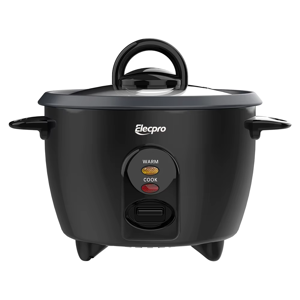 Mini cuiseur à riz Elecpro 3 tasses avec cuiseur vapeur, petit cuiseur vapeur portable, cuve intérie