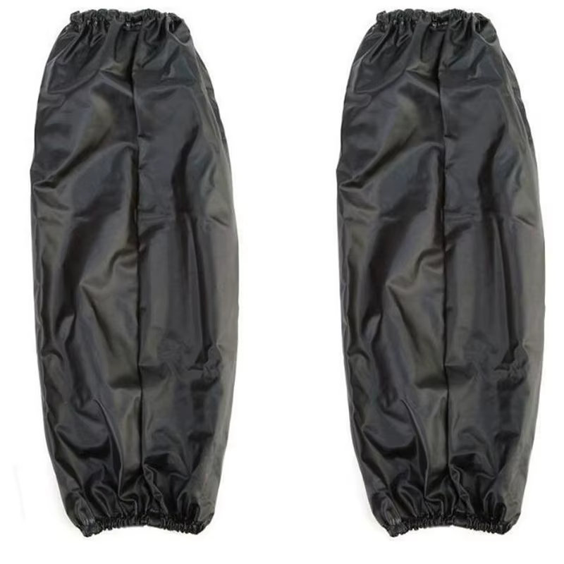 Manchons noirs épais, 1 paire, étanches à l'huile, accessoires de nettoyage ménagers, manchons étanc