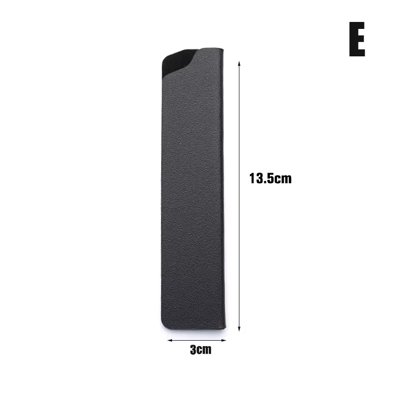 Gaine pour couteau de cuisine, étui pour couteau de Chef, protection des bords des couteaux noirs