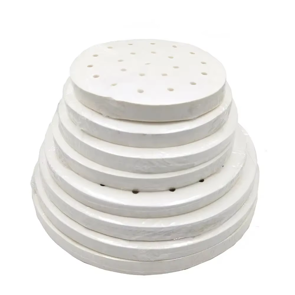 Feuilles de cuisson en papier parchemin, 100 pièces, antiadhésives prédécoupées, adaptées à la frite