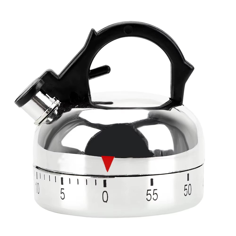 Gadgets d'outils de cuisine, minuterie de cuisine de 60 Minutes, minuterie mécanique en forme de bou