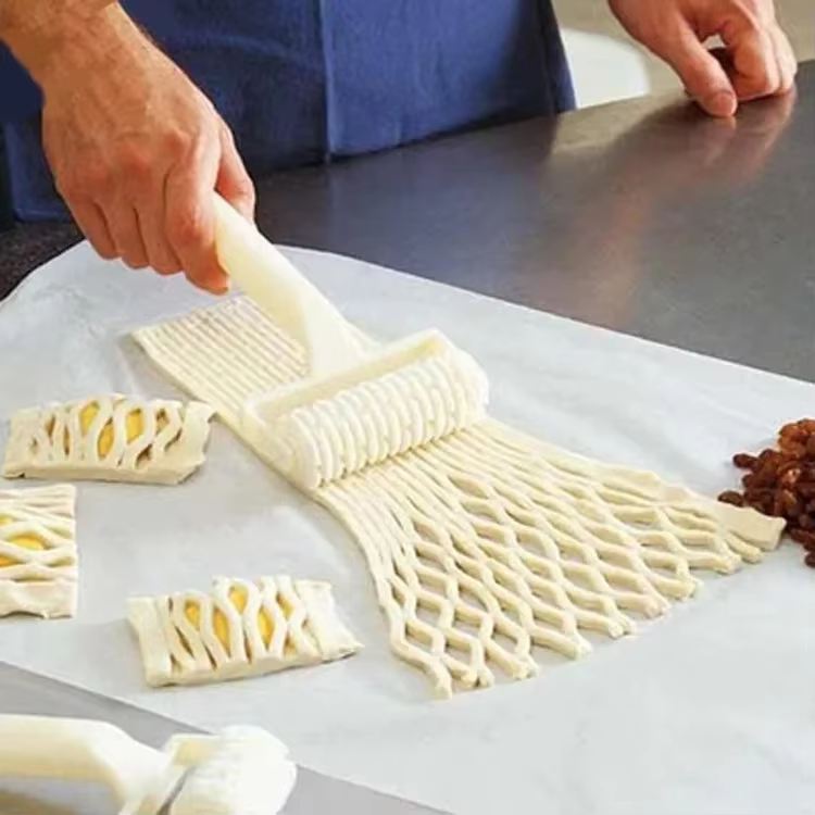 Coupeur de pizza en plastique Padramatiquement LatejRoller, outil de cuisson, filet à côtes, couteau